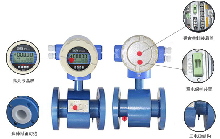 高精度污水流量計結(jié)構(gòu)圖